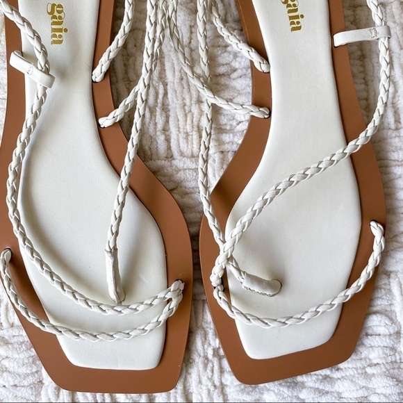 Cult Gaia Juno Leather Sandal 37.5 - Picture 8 of 14